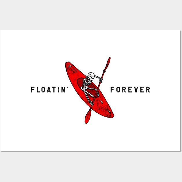 Floatin' Forever (light background) Wall Art by Dethtruk5000